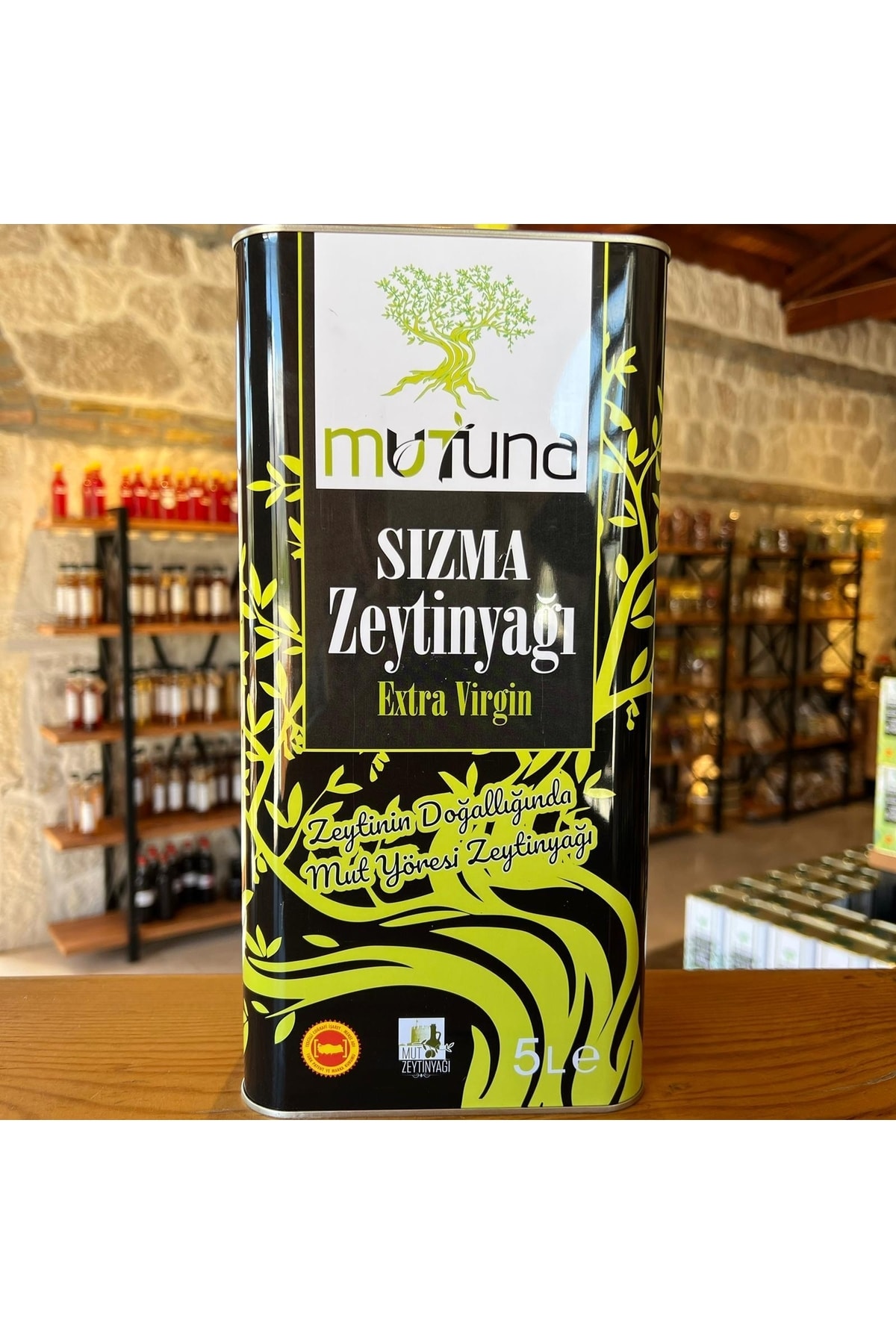 Natürel Sızma Mut Zeytinyağı 5 lt