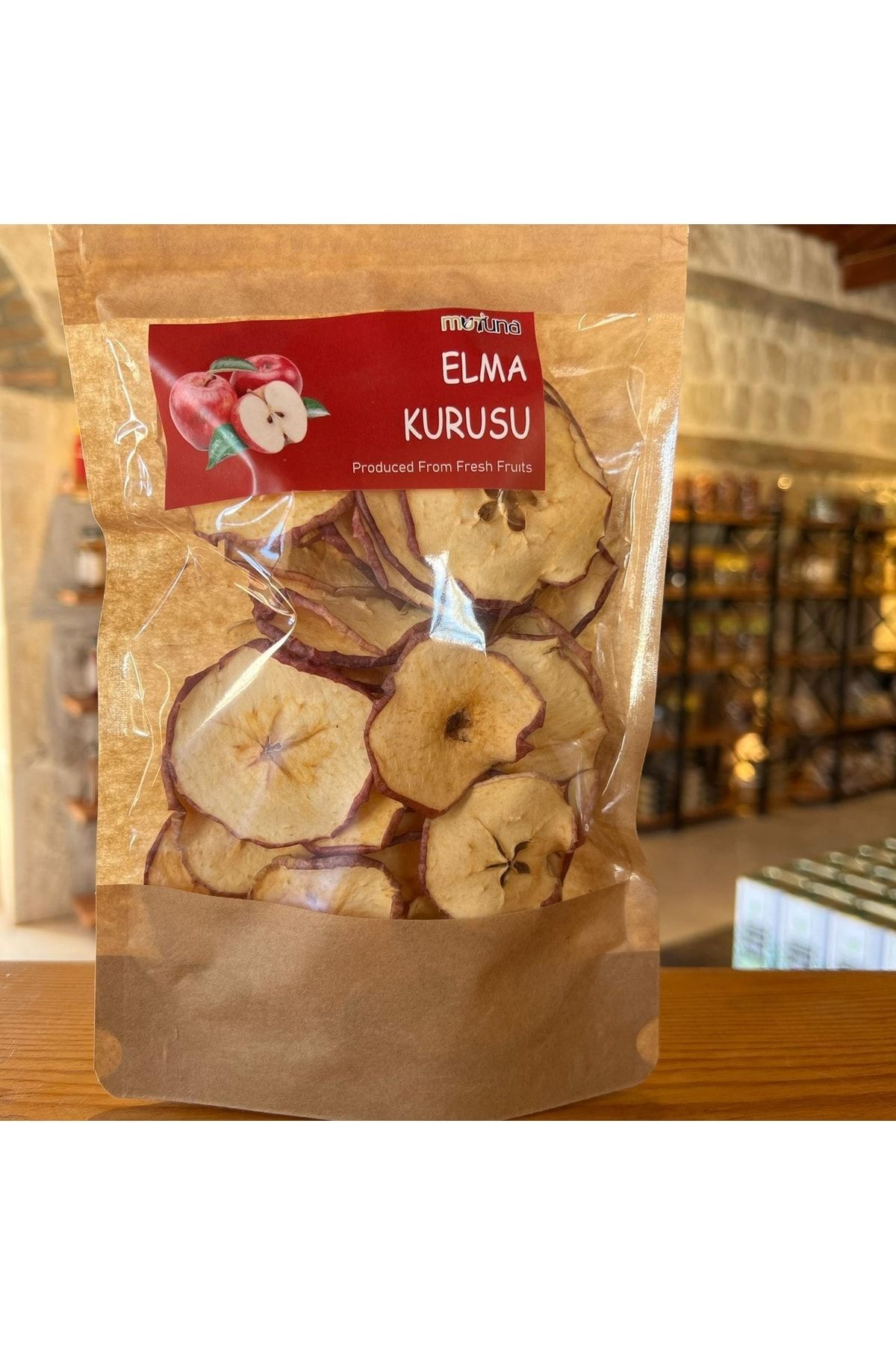 Organik Elma Kurusu 50 Gr